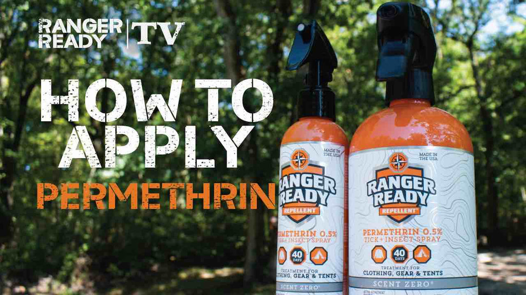 How to Apply Permethrin Spray to Clothing Ranger Ready Repellents