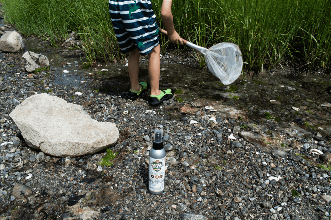 tick protection at the beach with ranger ready tick repellent