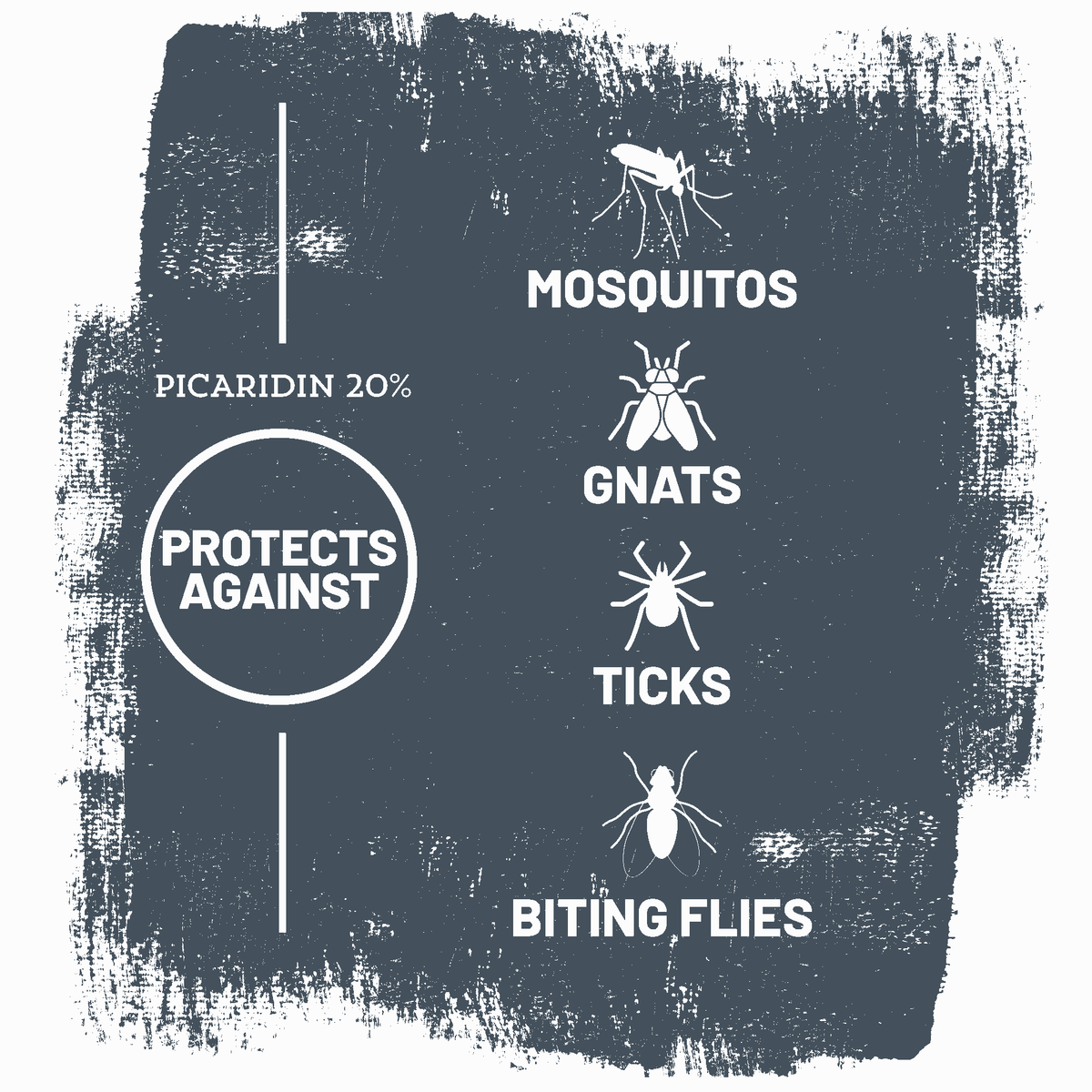 Scentless Repellent - 3 Pack - 235ml, 8oz Picaridin Repellent - Protects against mosquitos, gnats, ticks and biting flies