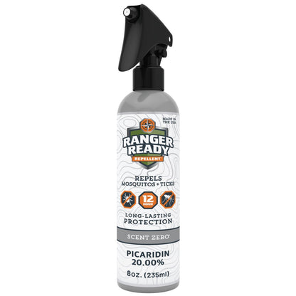 Picaridin Insect Repellent Spray - Scent Zero (8 Oz.)