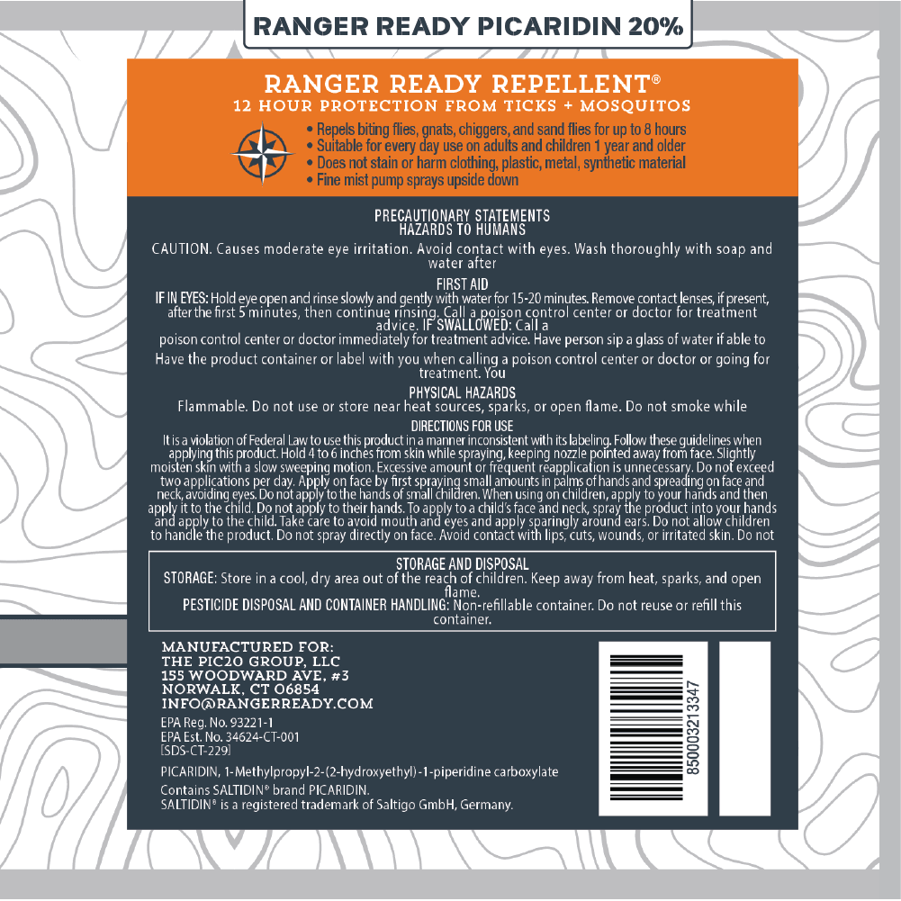 Picaridin And Permethrin Repellent Spray - 235ml, 8.0oz Repellents- 12 hour protection from ticks and mosquitos