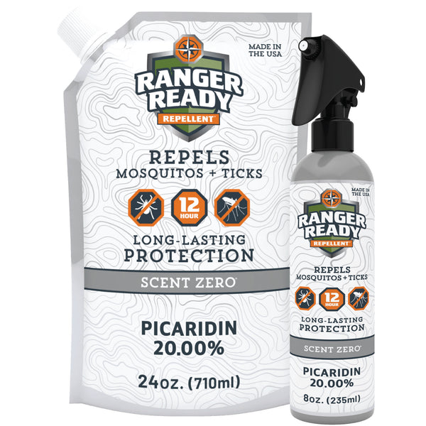 Picaridin Insect Repellent Spray & Refill Pouch - Scent Zero